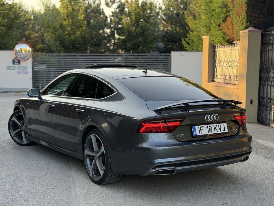 Audi A7 3.0d 272CP S-Line Plus •Trapa•Night Vision•Camere 360•Matrix•Variante