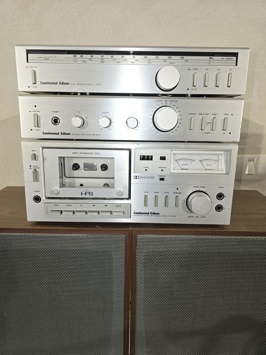 Sistem audio complet Continental Edison