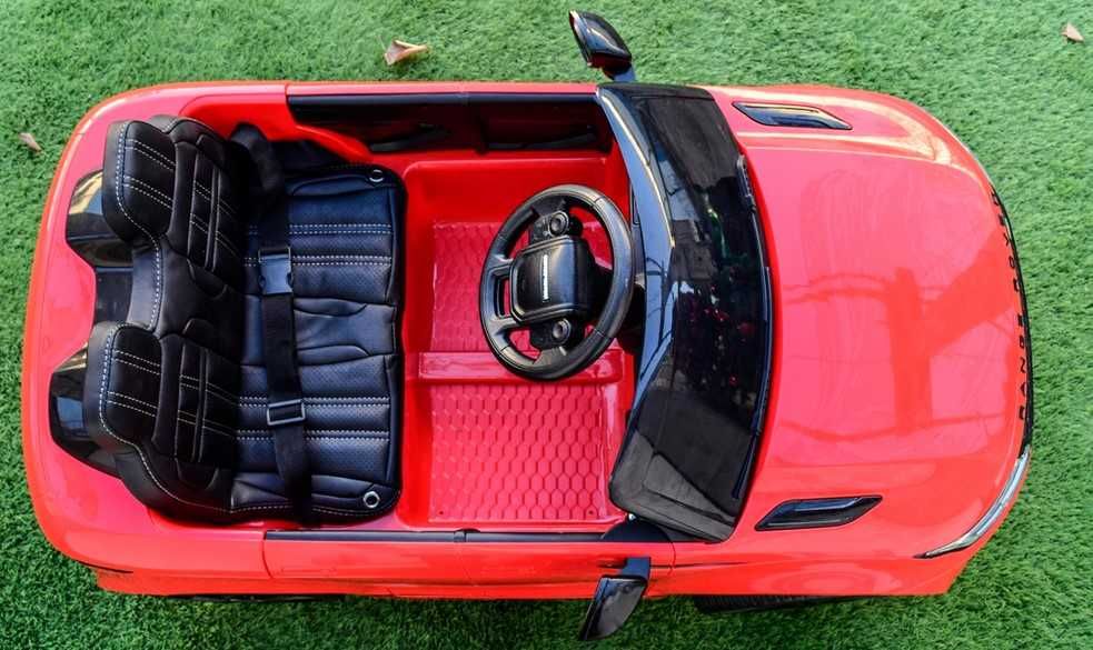 Masinuta electrica Range Rover Evoque 4x4, rosu