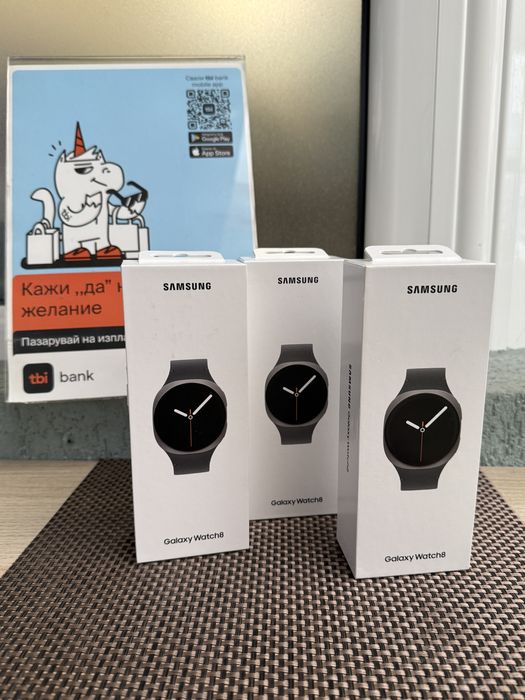 НОВ! *ЛИЗИНГ  Samsung Watch 8 / 40mm  L-320 часовник самсунг