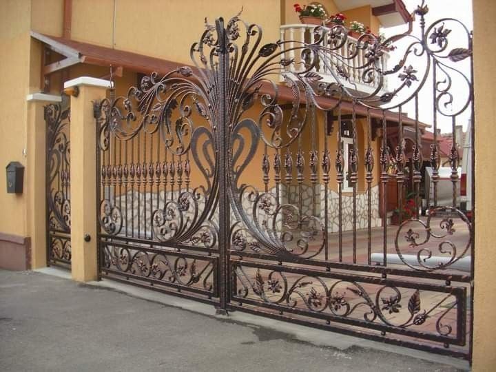 Porți fier forjat