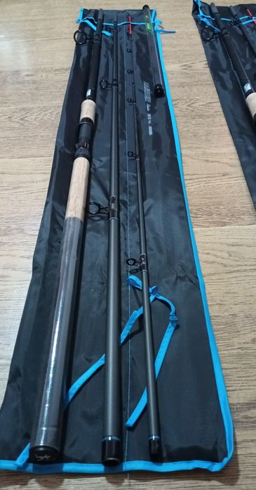 SET 2 Lansete Feeder Robinhan HARRIER 3,90 metri Actiune:180gr carbon
