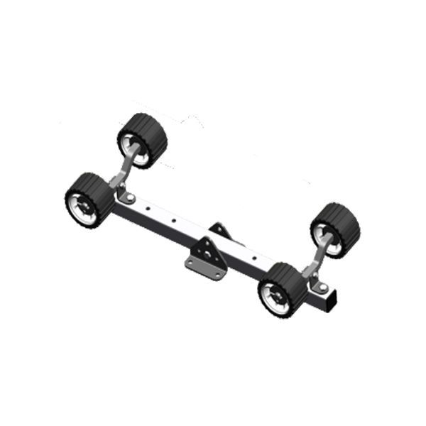 Suport cu role negre 2T KNOTT