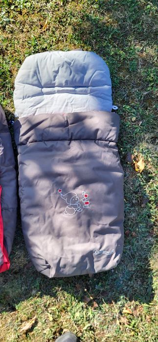 Детска количка + столче за кола+портбебе+зимен чувал+дъждобран