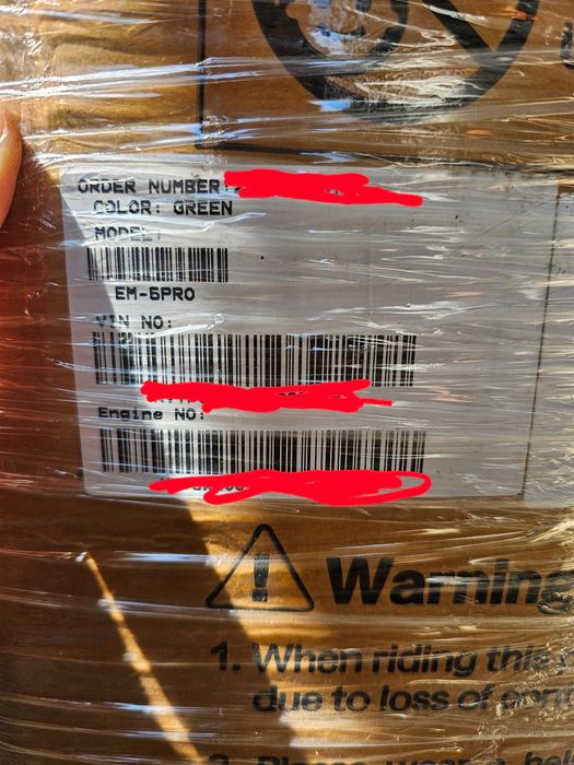 Електрически офроуд питбайк: VALTINSU EM-5 PRO 5600W, 60V/27Ah