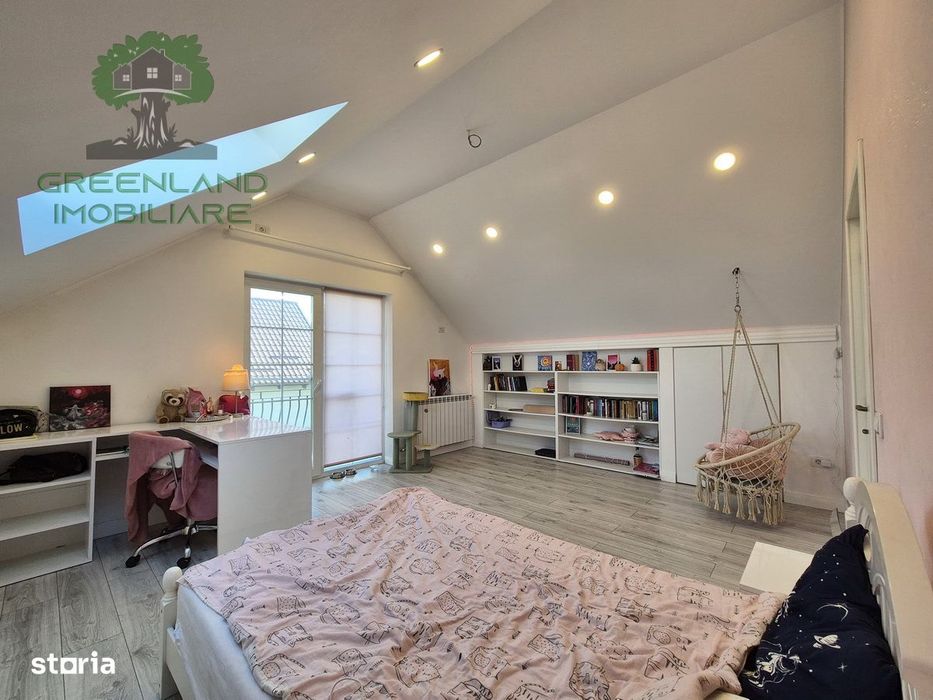 Casa individuala 3 cam, 2 bai, 132mp, teren 360mp, Lunca Cetatuii