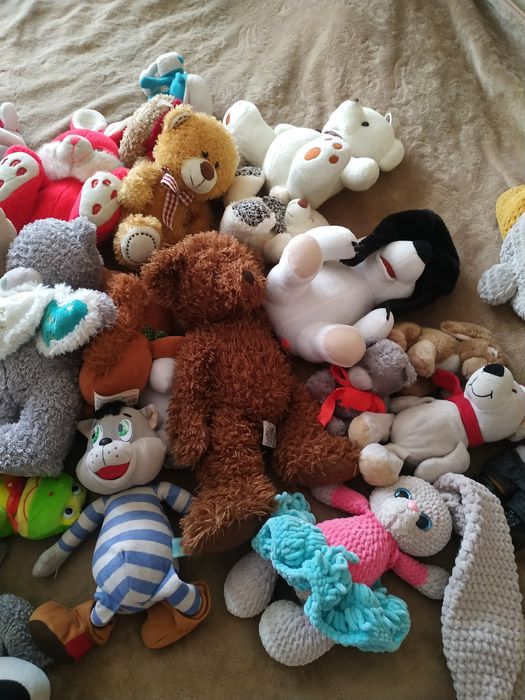 Мягкие игрушки..