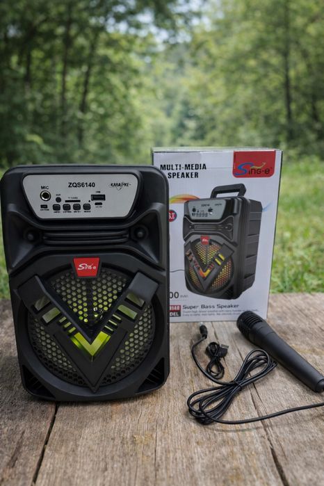 Колонка с микрофоном РАСПРОДАЖА