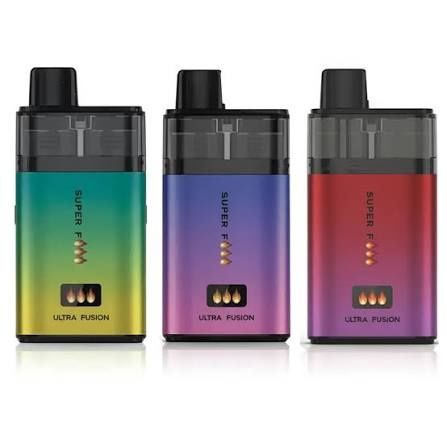 Vape 60.000 Puffs 2 Arome SuperFire Crystal Reincarcabil
