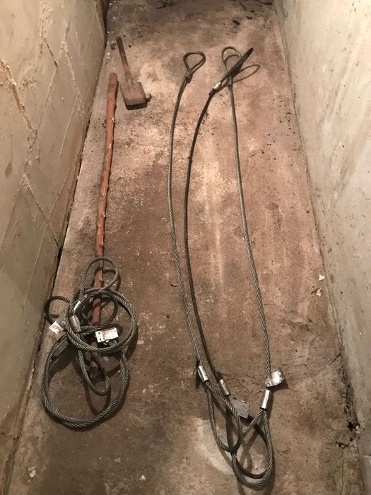 Стоманено въже  сапани шегели