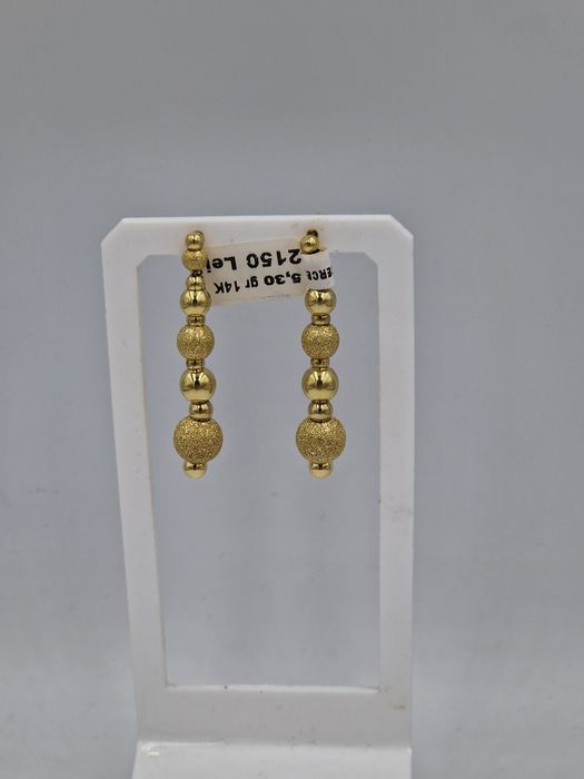 Cercei Aur 14k Greutate 5.30gr #49351