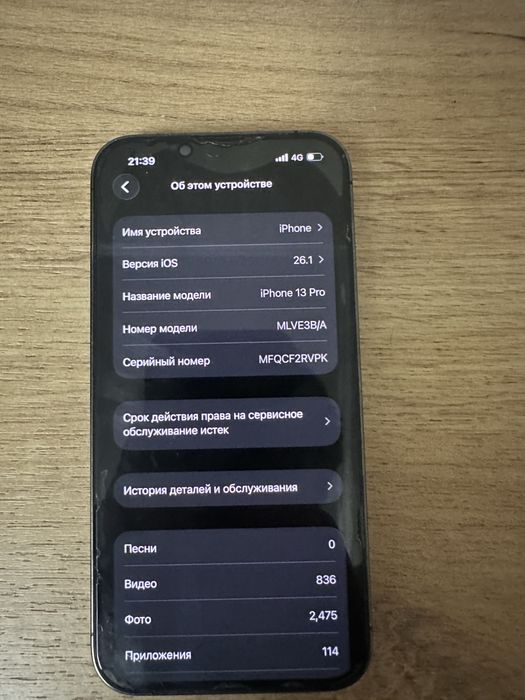 Айфон 13 про 256 гигабайт
