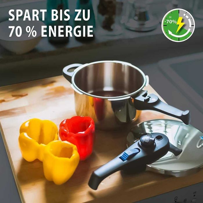 Немска тенджера под налягане ELO Praktika XL 6l, 22cm