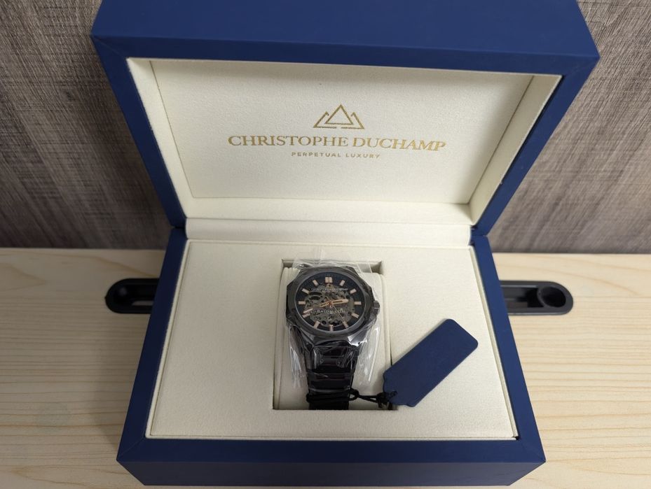 Ceas Christophe Duchamp Raidillon Skeleton Automatic Mecanism Japonez