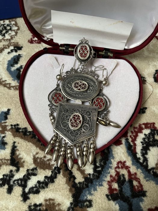 күміс комплект. Серебро комплект