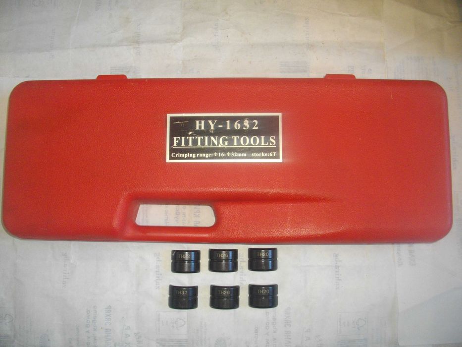 Оберфреза 1100W Матрици 20-32мм за ръчна преса пресклещи фитинги тръби