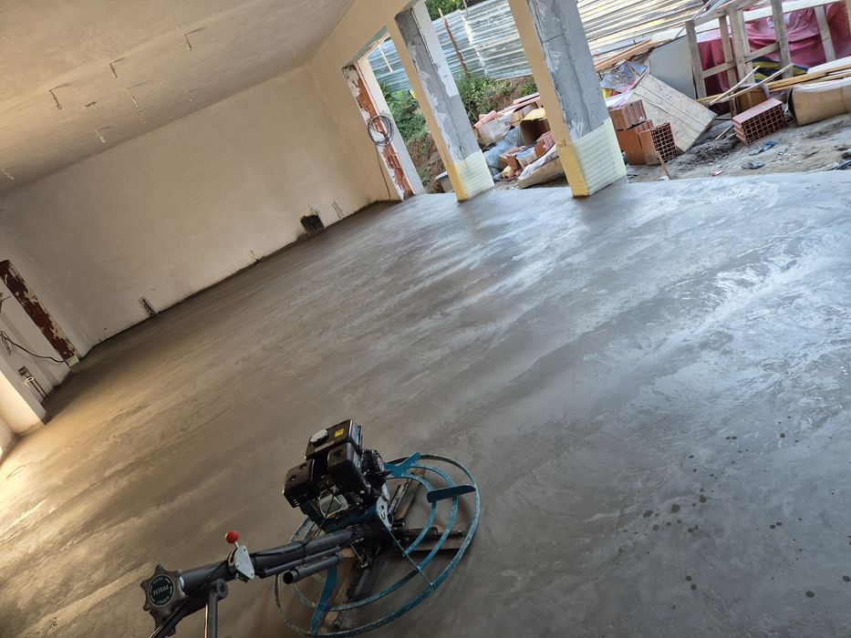 подова замазка и шлайфан битон