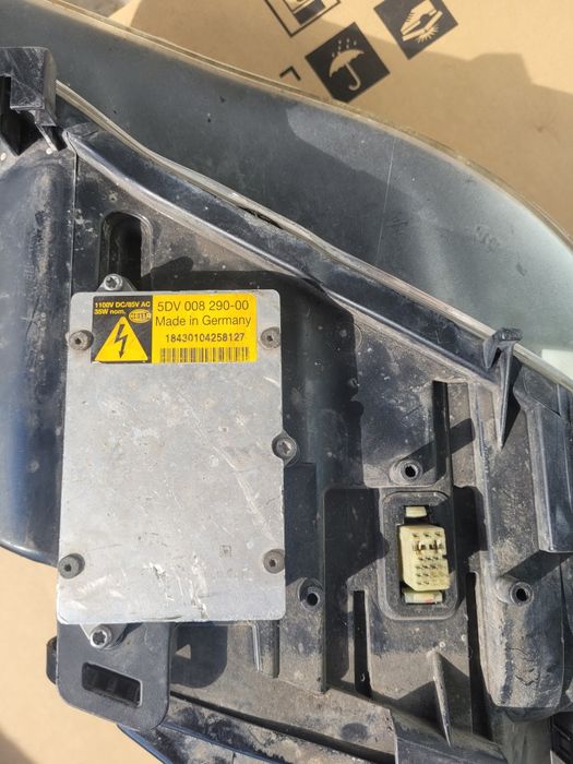 Предна броня и 2 бр. фарове за BMW E60