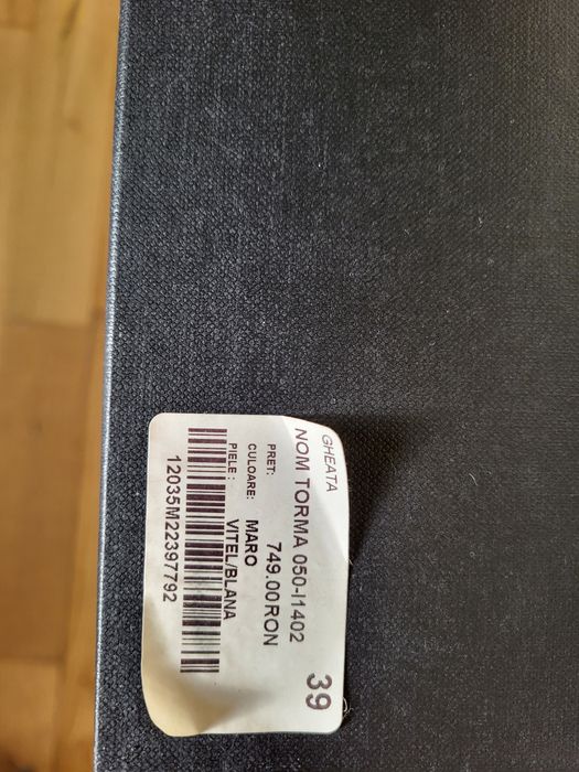 Cizme Musette 38 blana ponei piele vitel