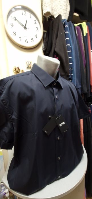 Мъжка риза синя Boss original
