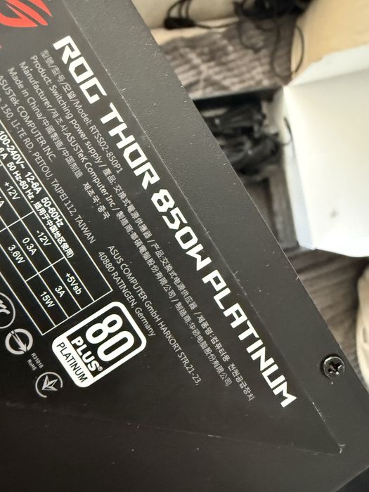Asus rog Thor 850w Platinum