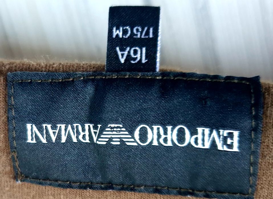 Emporio Armani Pique Full Zip Hoodie / XS - S ОРИГИНАЛ! Мъжко Горнище!