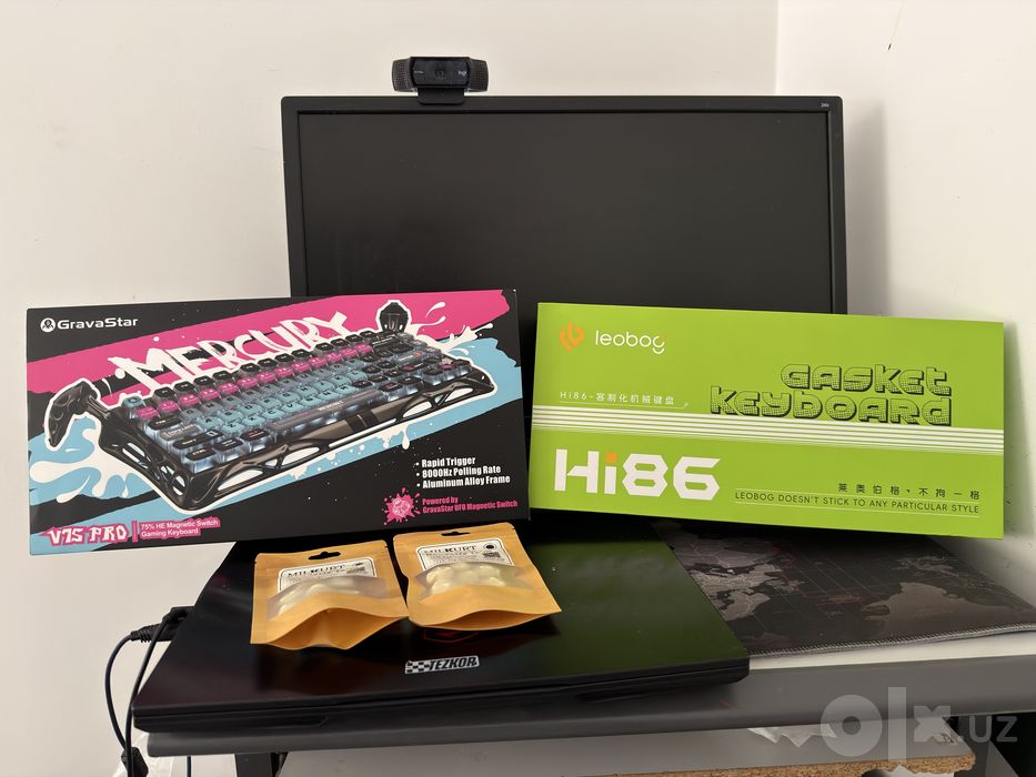 Игровые клавиатуры GravaStar V75 Pro и Leobog Hi86 — комплект
