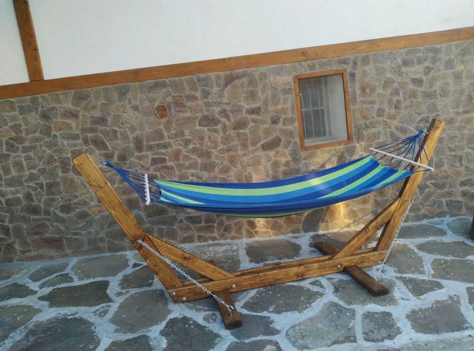 Стойка  за хамак дървен шезлонг