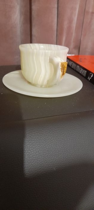 Чаша зелен оникс