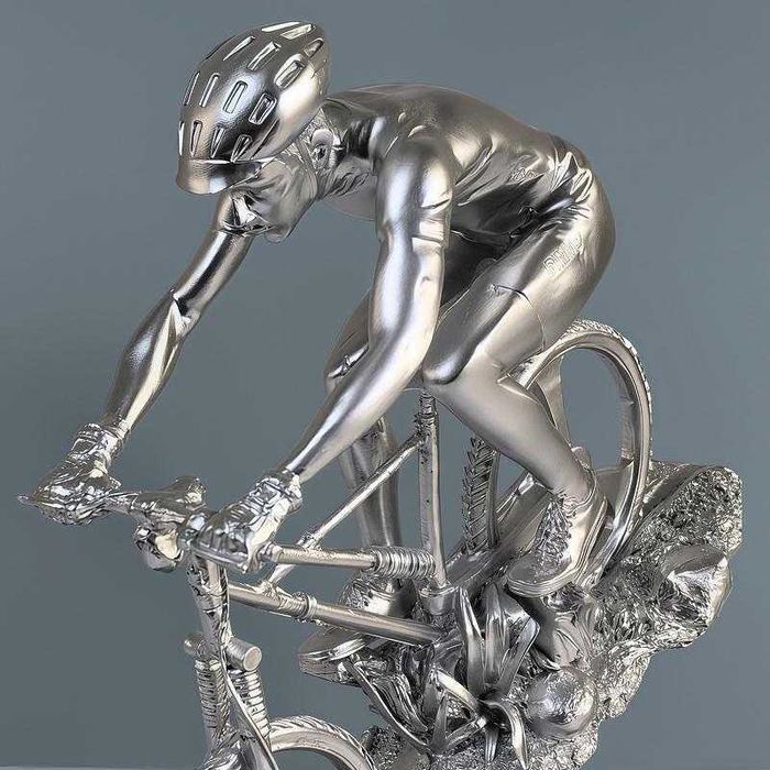 нова Статуетка Скиор или Велосипедист - Фигура Ски или Колело