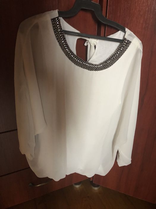 Bluza dama alba, marimea S