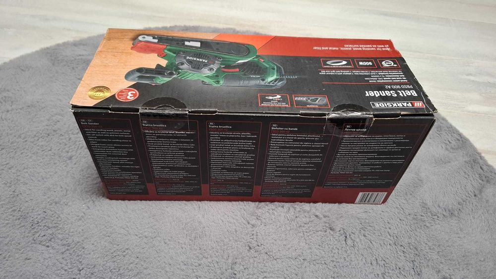 Slefuitor cu banda Parkside 75x533 mm