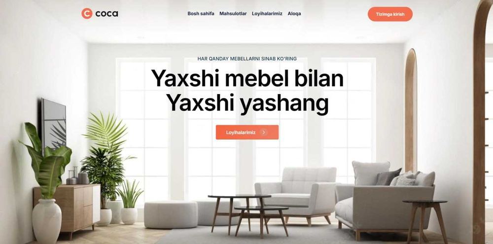 Veb sayt yaratish | Услуга по созданию веб-сайтов | Веб сайт яратиш