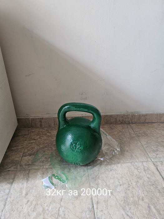 Продам разные гантели и гирю