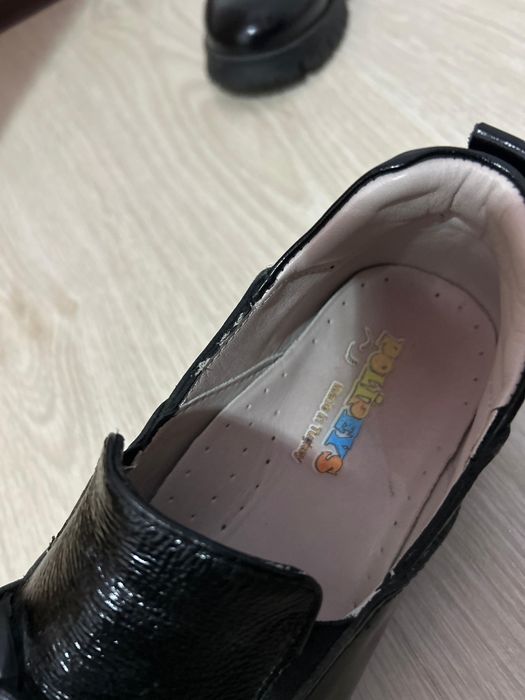 Лоферы школьные размер 35,5