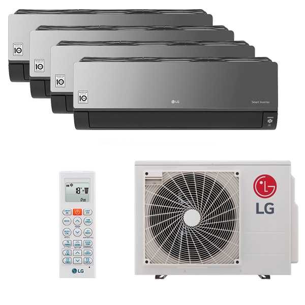 Кондиционер LG 12 BK ARTCOOL Mirror Dual Inverter 35м2 умный дом ThinQ