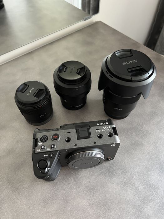 Sony FX30 Cinema Line