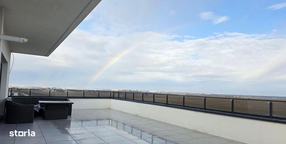 Penthouse spectaculos 4 camere, cu terasă panoramică