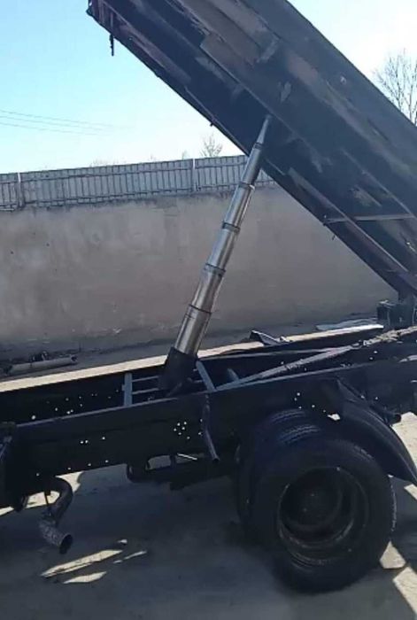 Kit basculare, cilindru 7 elementi, pompa hidraulica, reductor, bazin