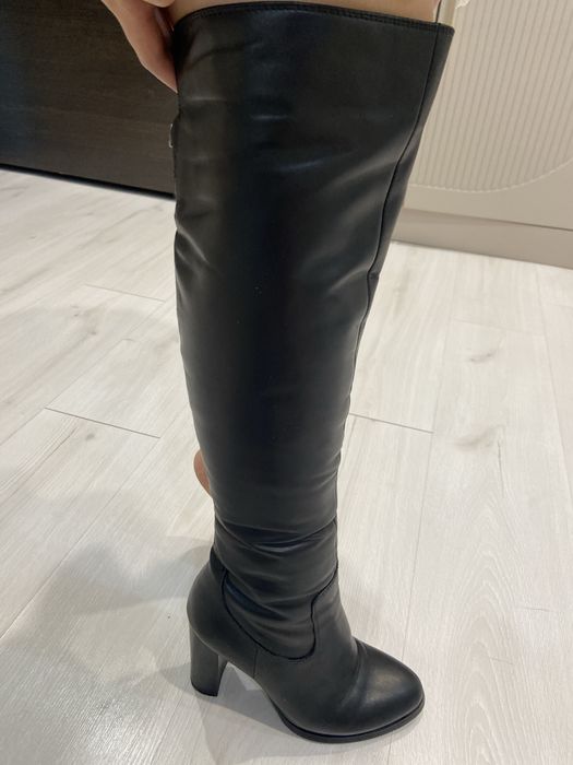 Кожанные зимние сапоги BaseeRat