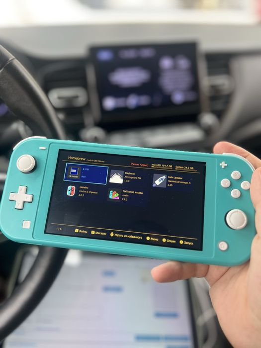 Прошитый Nintendo Switch Lite