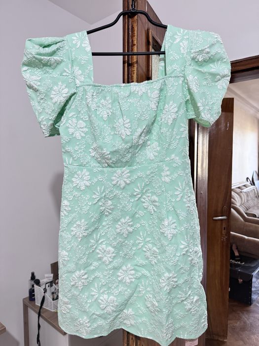 Рокля зелена shein