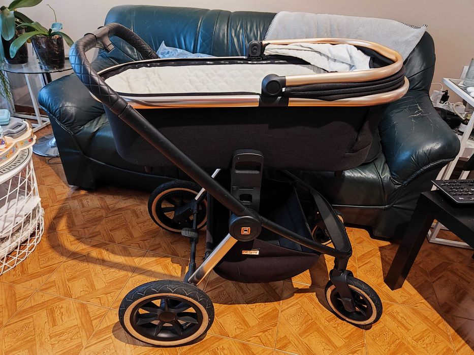 Детска количка 3 в 1 moon ReSea Sport (black)