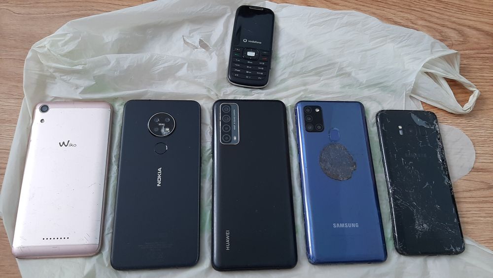 Huawei smart 2021 Samsung S8 A21 piese baterie telefoane Nokia 7.2 Wiko
