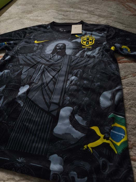 Tricou Nike Fotbal Nike Brazil Jesus Special Edition