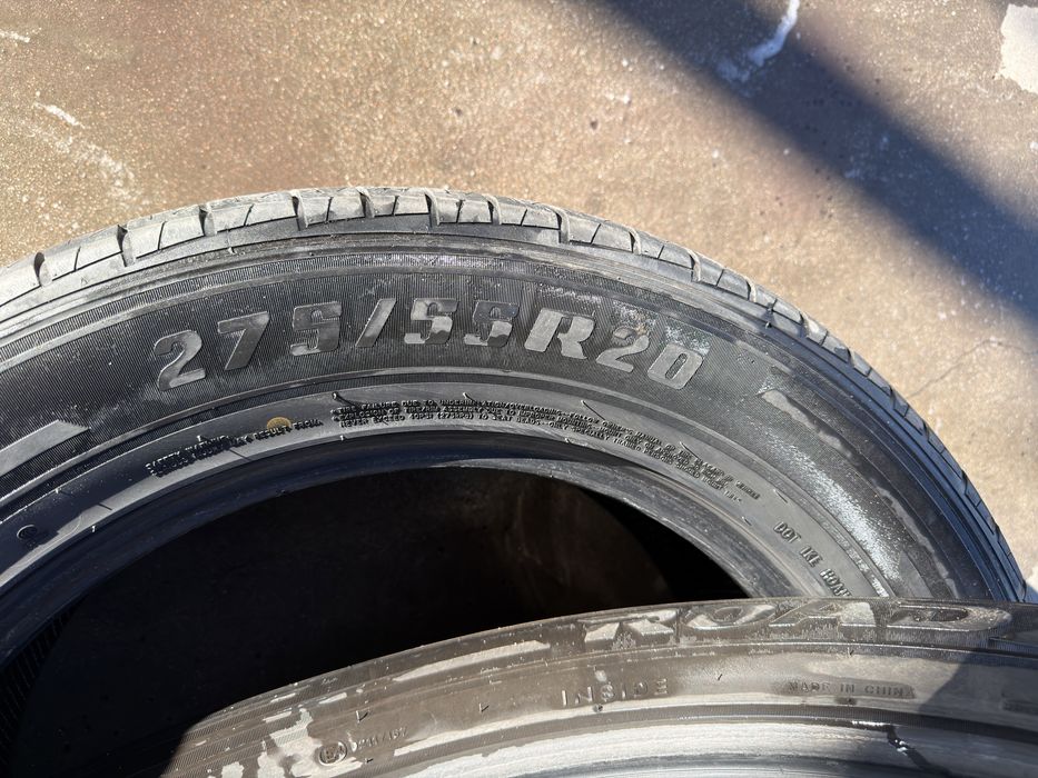 Шины лето 275/55 r20