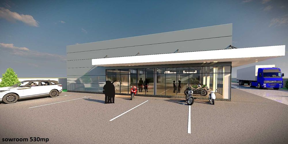 De inchiriat HALE DEPOZITARE si SOWROOM, str. Barajului nr.11