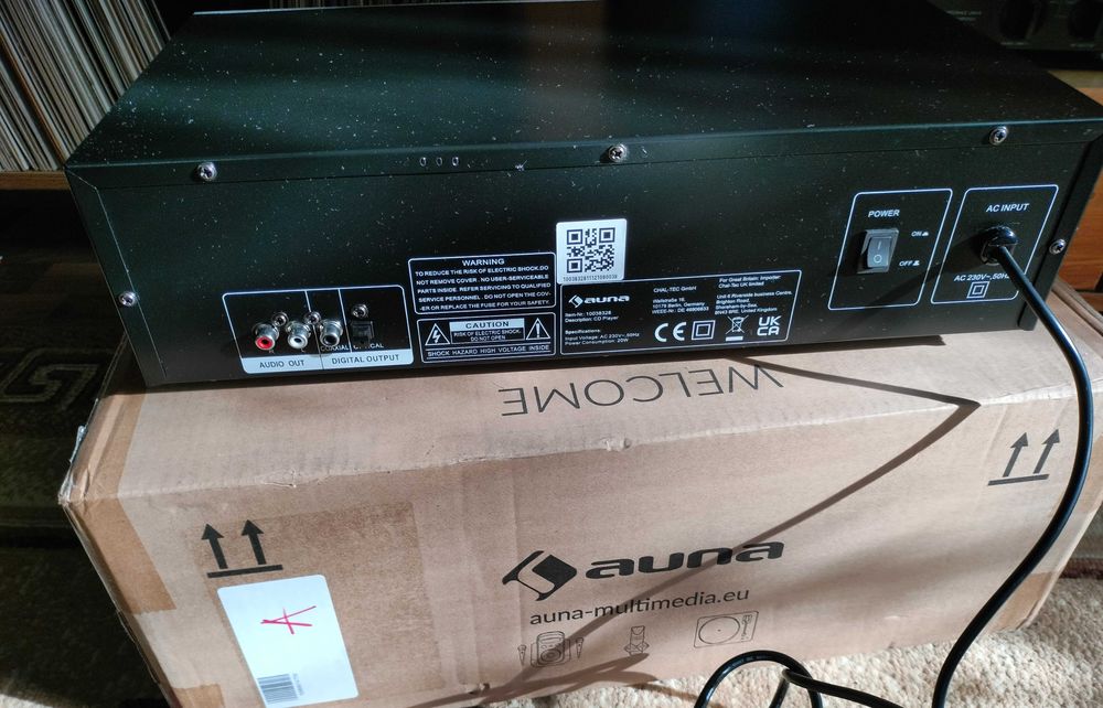 mp3 player auna cd transport inclus