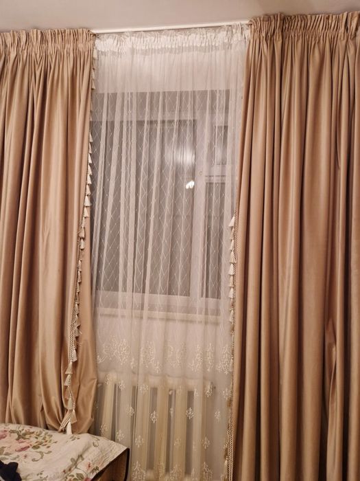 перде тюлімен сатылады