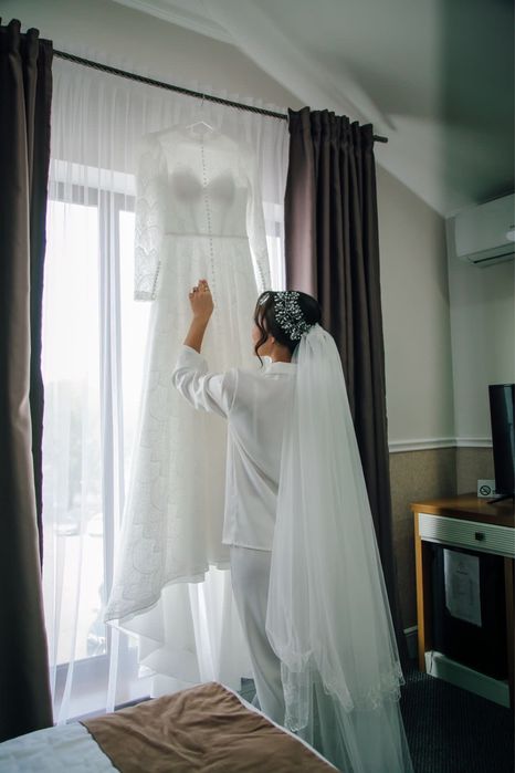 Свадебная платья размер s,m